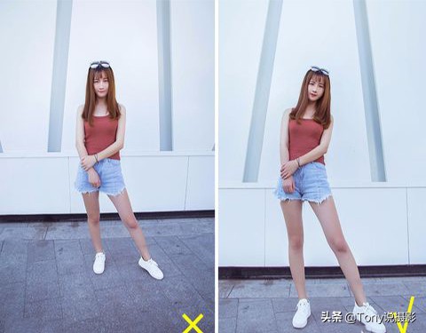 自己简单拍出大长腿怎么操作,怎样拍能拍出长腿还显瘦