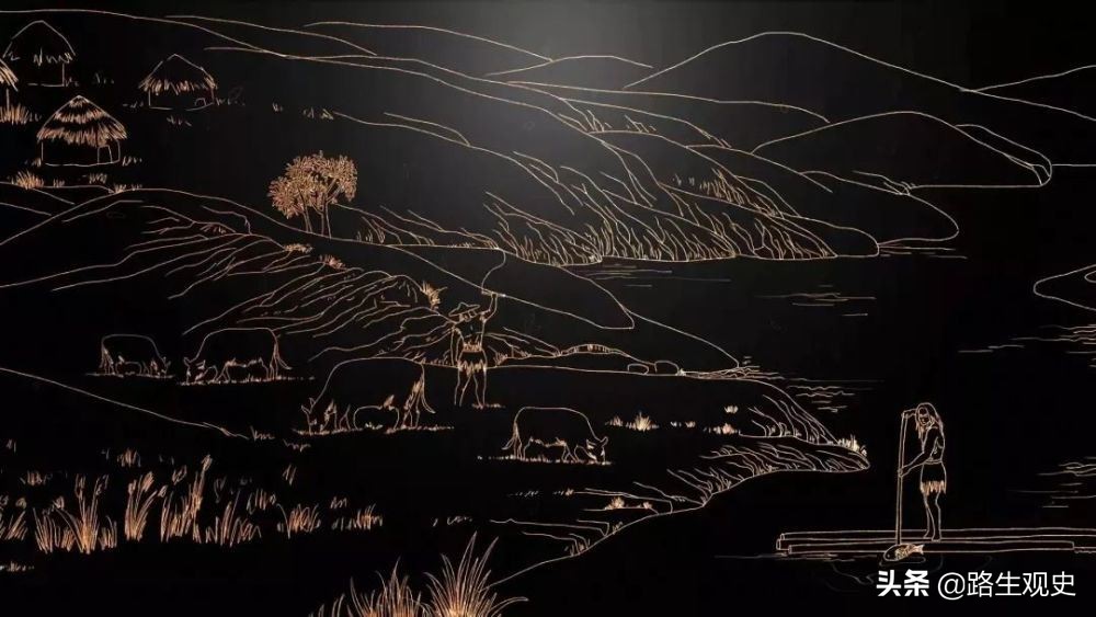 马步芳盗挖青海都兰古墓，派1个工兵营进驻，拿走金银器留下丝绸