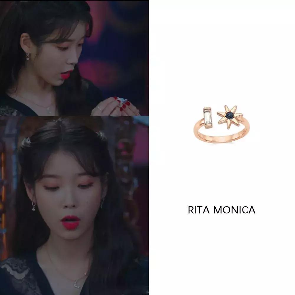 iu贵妇造型,iu纯白西装造型好美