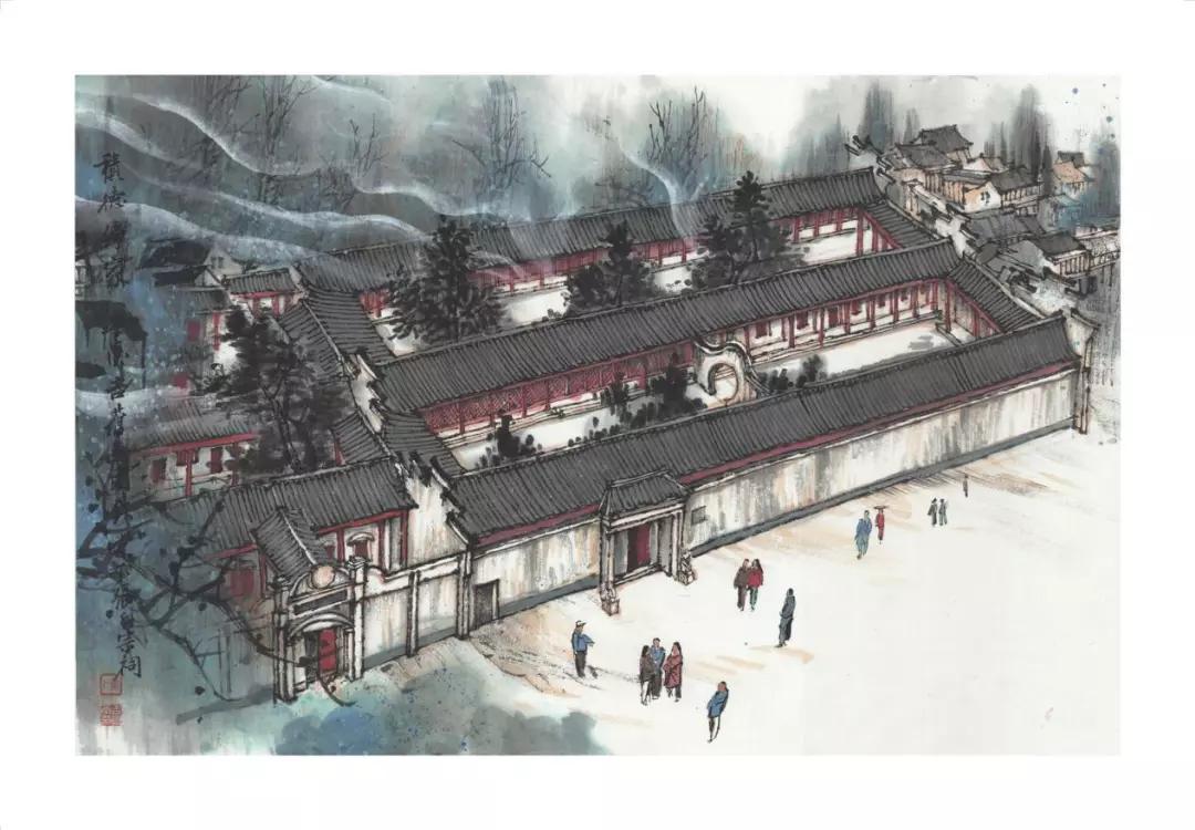 宜兴周铁古镇俯视图,宜兴周铁镇竺西花苑