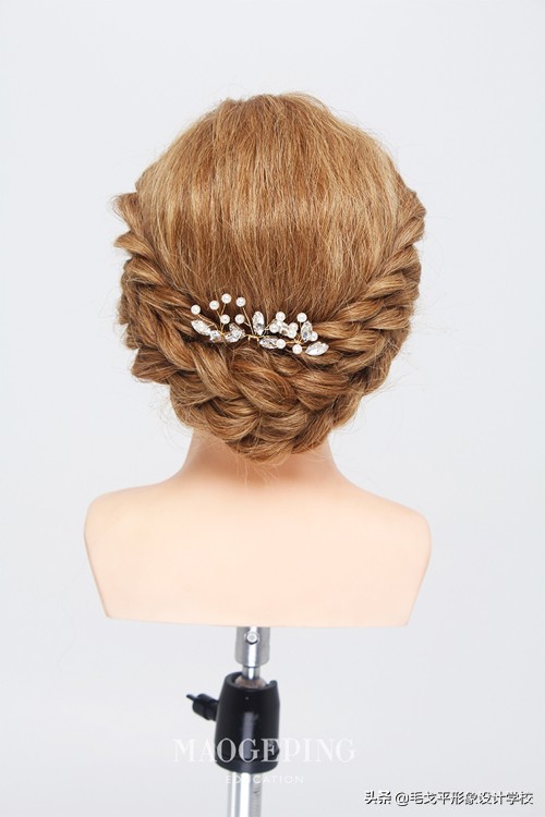 超级实用的盘发快学起来吧,学盘发视频教程大全