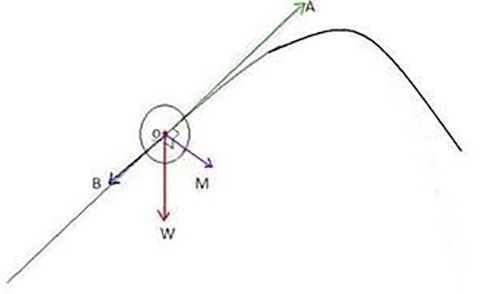 球类运动抛物线,魔法弧线球原理