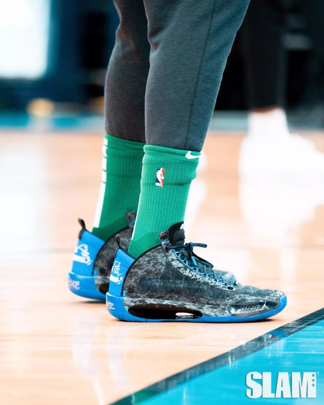 NBA球员上脚：戈登穿361度球鞋，乔治的PG4又有新配色