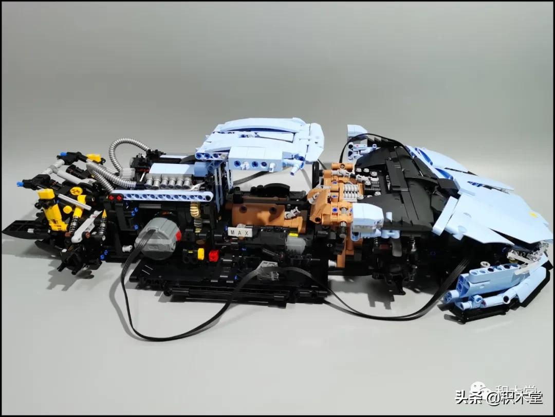 宇星模王13056拼装全过程,宇星模王积木开箱拼装过程