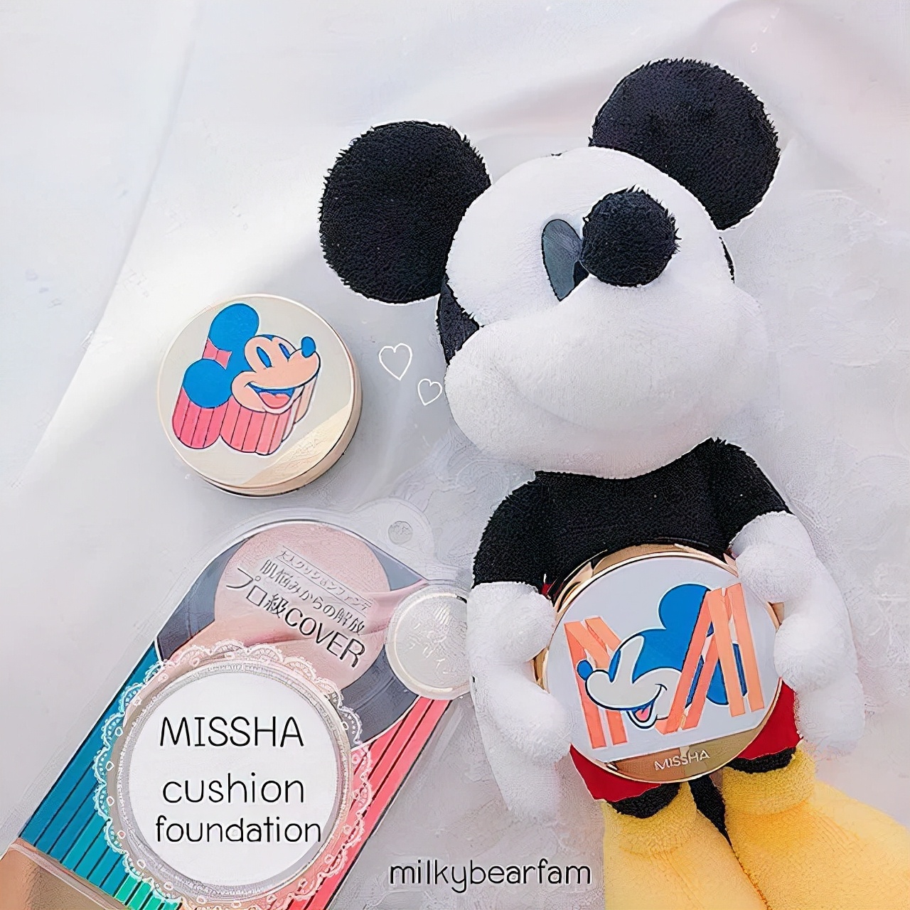 missha气垫联名,missha气垫白红