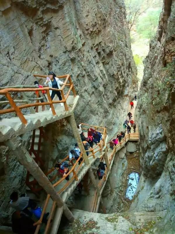 石家庄平山清风峡风景,石家庄清风峡门票团购