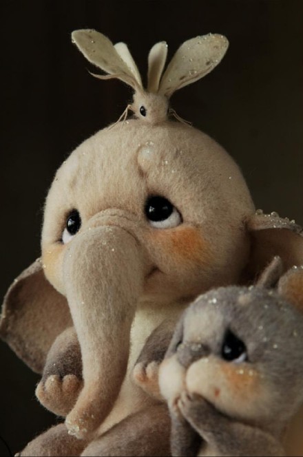 羊毛绒玩偶,羊毛毡玩偶是什么