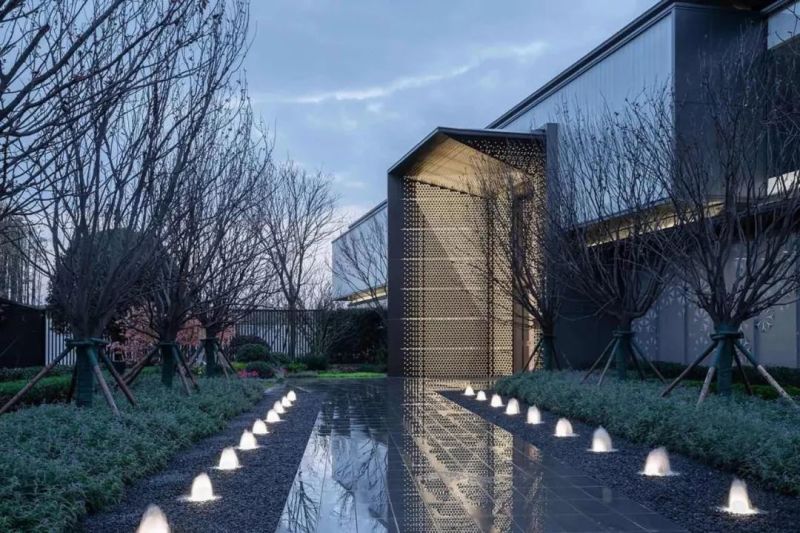 上海东原阅城现状,上海日清建筑景观