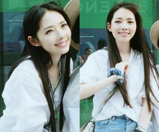 郭碧婷超大钻戒闪到我了，从“照骗”到真女神，34岁照样嫁豪门