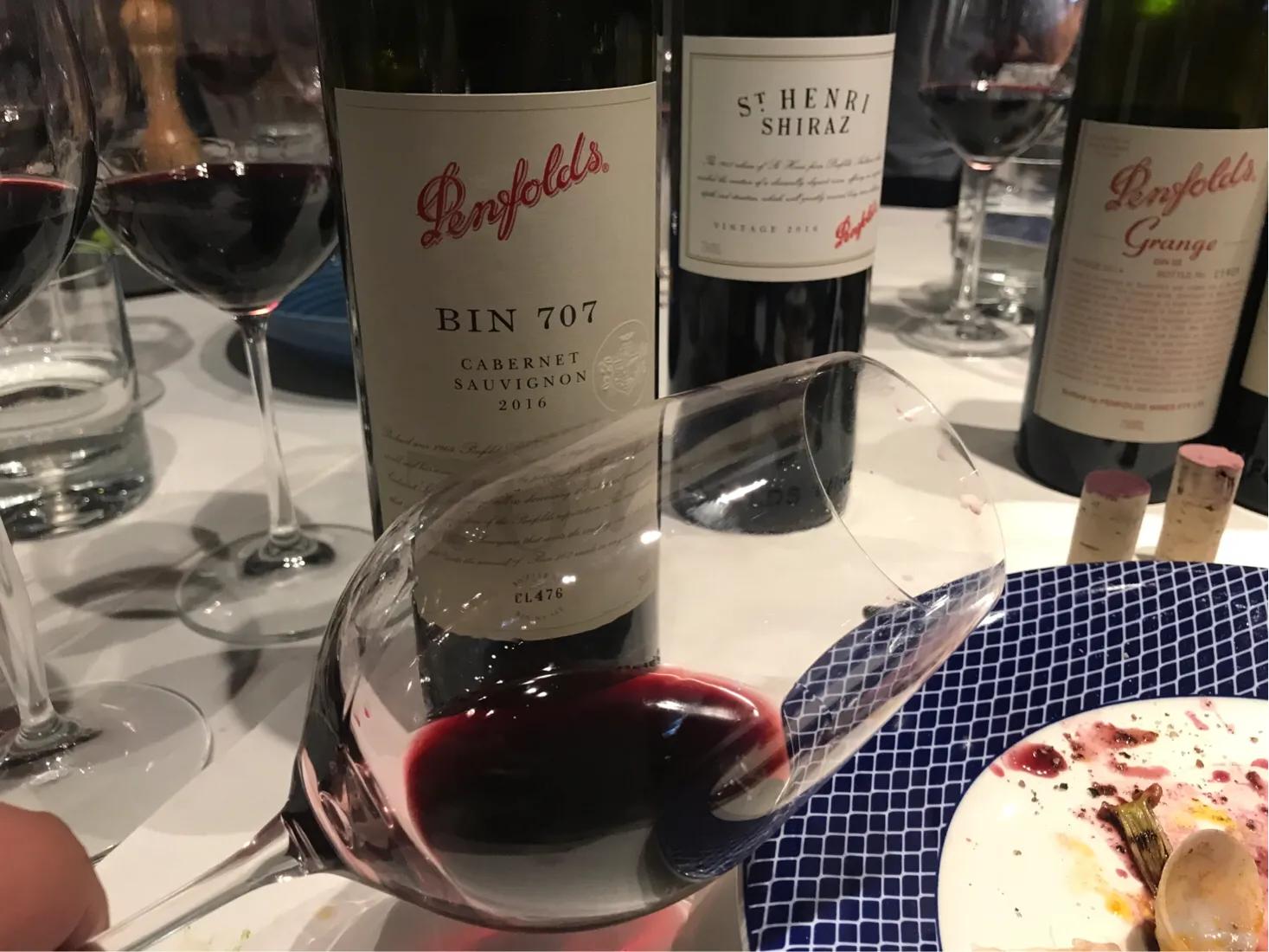 在宁波组了一场1800元一位的奔富酒局