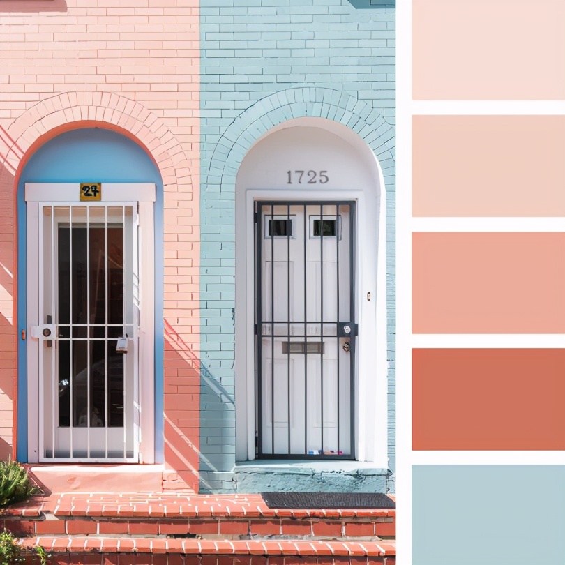 最佳紫色配色,柔和颜色搭配表及效果图片