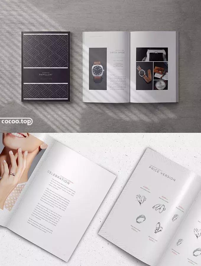 用网格做隔板,打破网格版式