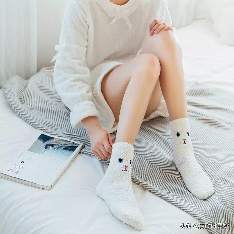 冬日暖脚可爱袜子,冬季可爱袜子