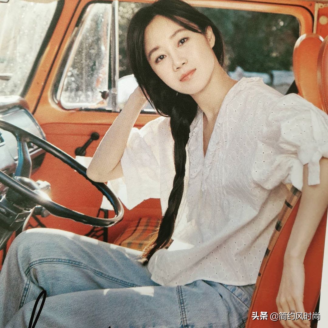 韩星孔孝真代言品牌ThursdayIsland，完美演绎波西米亚风格穿搭