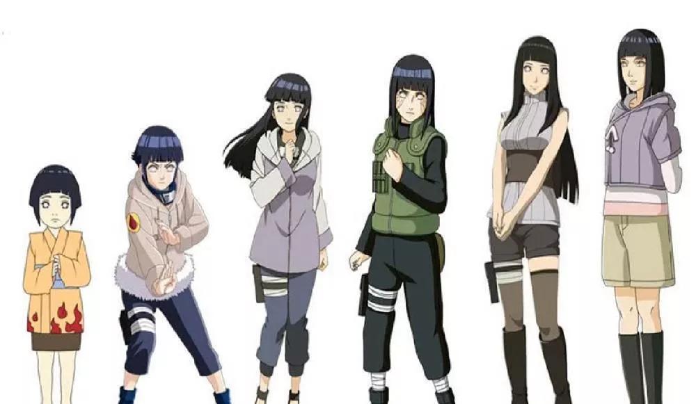 火影忍者日向雏田霸气图片,火影忍者中日向雏田的图片