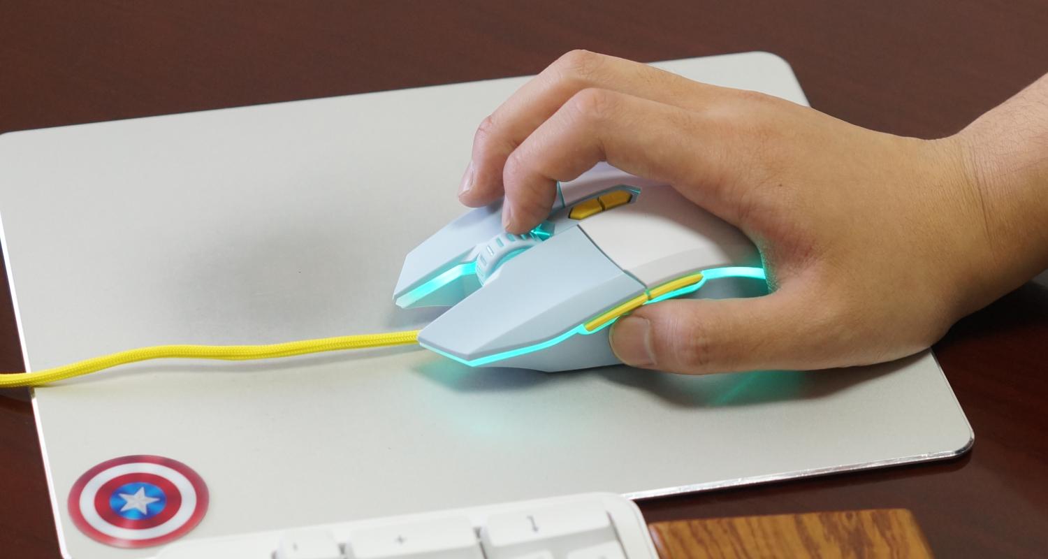 牧马人em910鼠标适合多大的手,牧马人达尔优鼠标em910