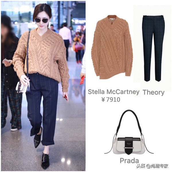 江疏影黑色毛衣,江疏影毛衣纱裙大片