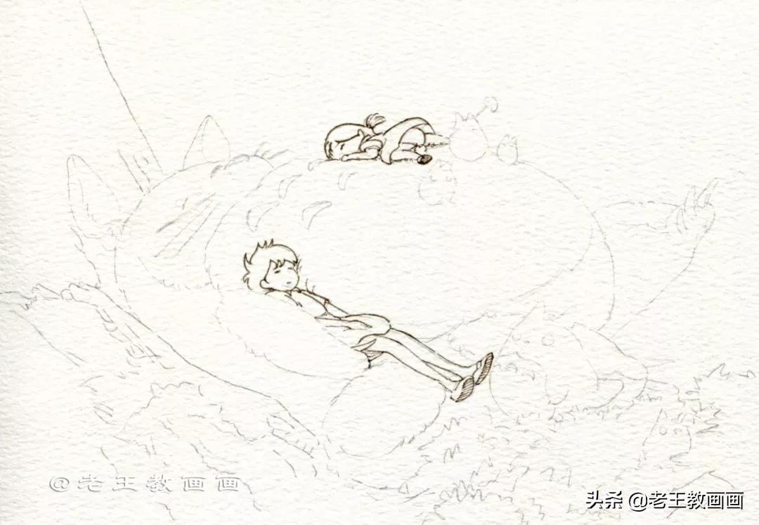 宫崎骏小龙猫的图片可以涂颜色,宫崎骏龙猫可爱视频