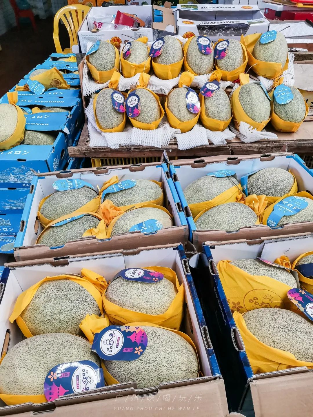 地铁坐到水果市场附近,广州天平架水果市场