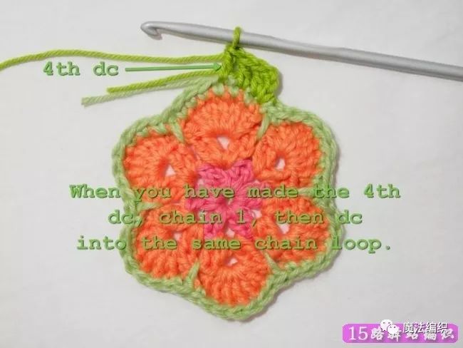 钩针足球教程图解,钩针编织足球的教程