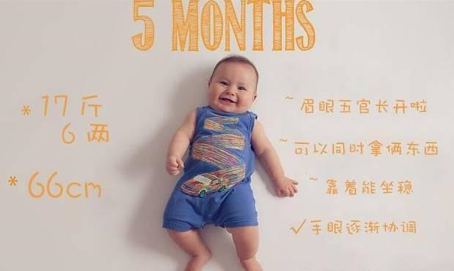 宝宝各月龄发育图,12张宝宝照片模板