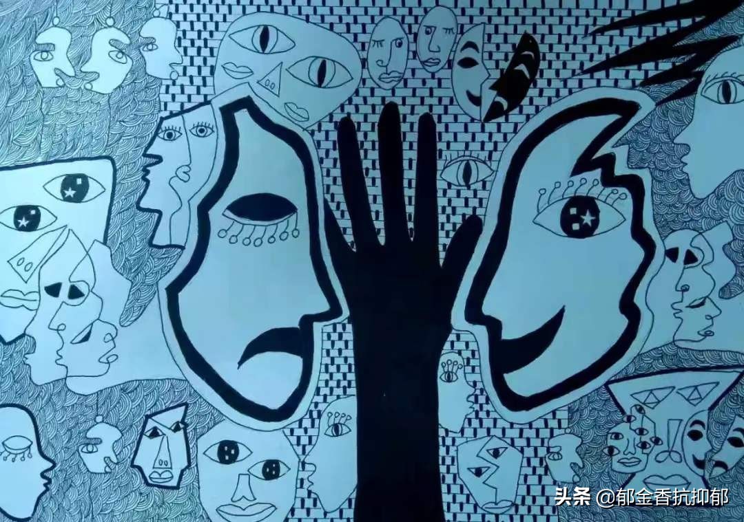 艺术世界里徘徊的抑郁女孩：被误解伤害欺凌之后，用画笔治愈自己