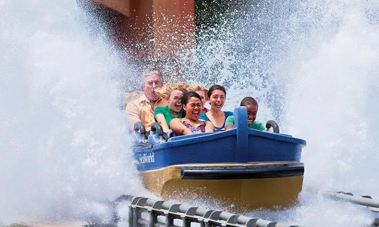 游览方特游乐园的英语,带小孩去游乐园玩滑梯