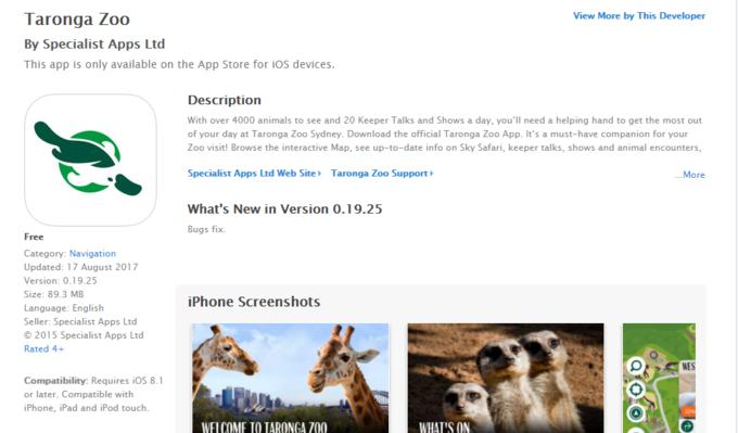 澳洲悉尼动物园,悉尼塔隆加动物园介绍