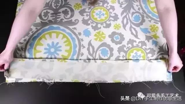 简单又好看的手工小窗帘怎么做,自己怎么动手做一个窗帘