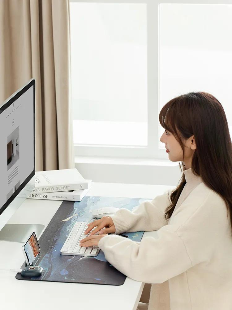 冬天写字暖手字母桌垫,冬天写字暖手桌垫高级感