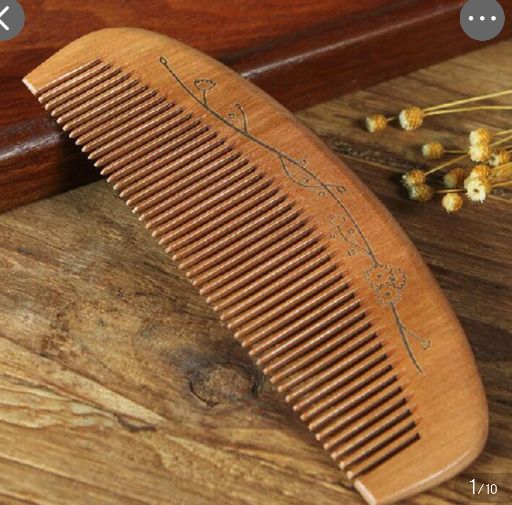 梳子怎么当篦子,绿檀木梳子篦子