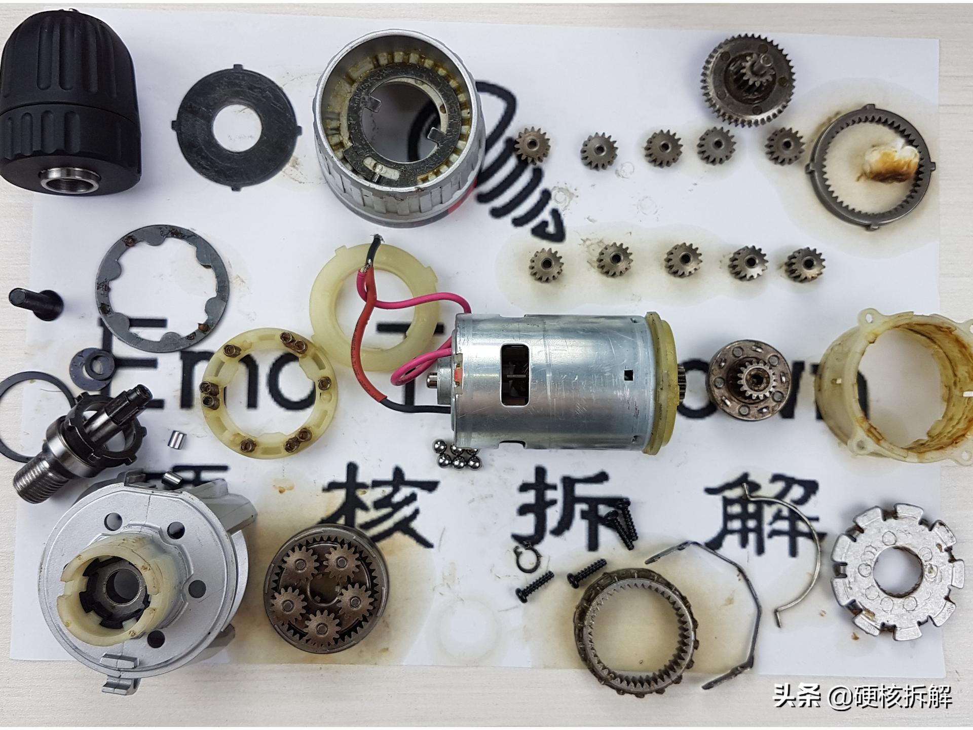 博世电钻齿轮拆解视频,博世电钻装配