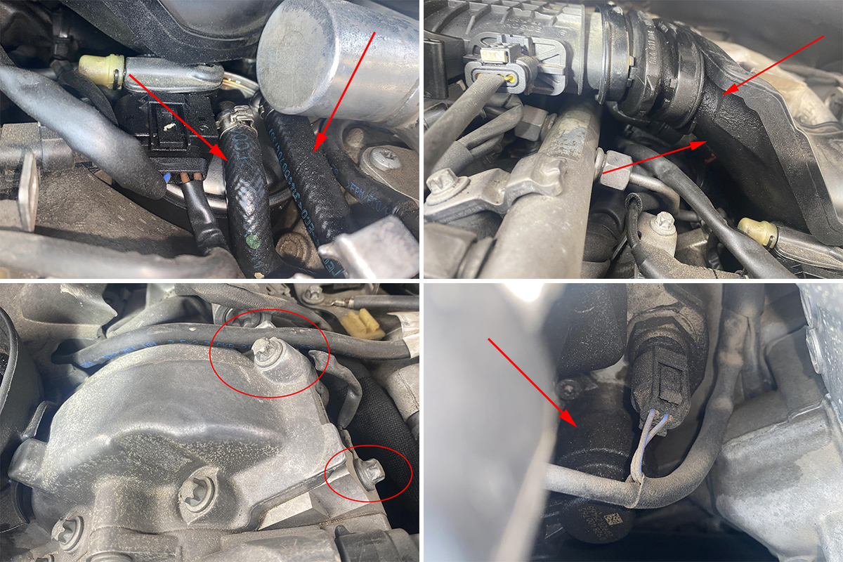 奔驰gl350柴油漏灰色粘液,个人奔驰gl350