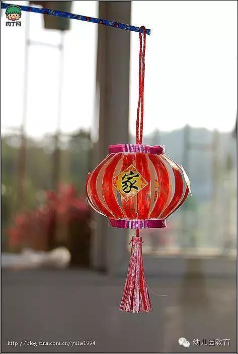 废物利用灯笼的做法小学生,手工灯笼废物利用教程