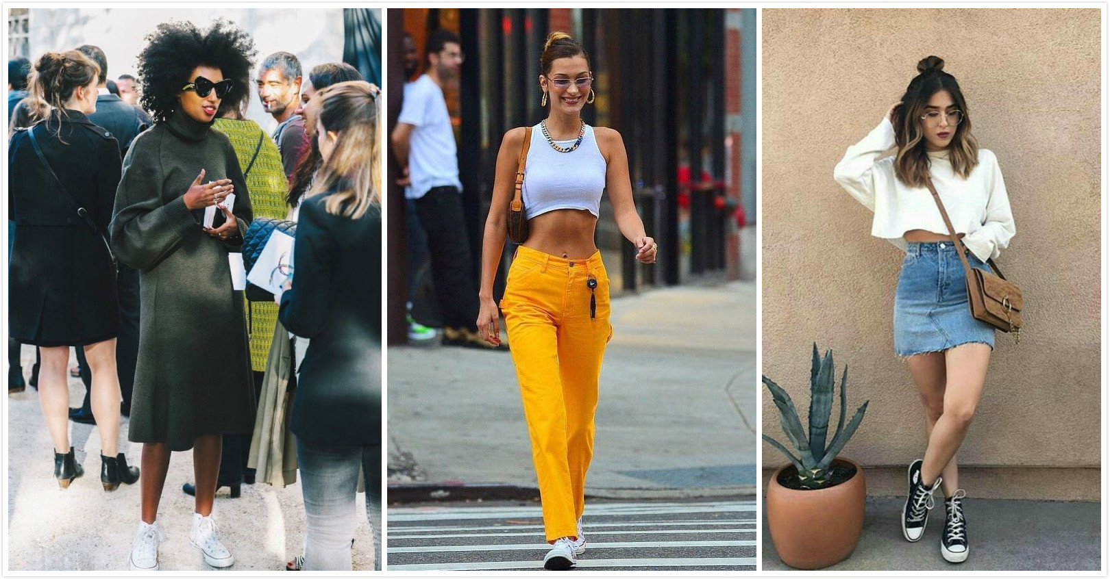 高帮帆布鞋经典款和复古款,经典不过时的潮流单品高帮帆布鞋