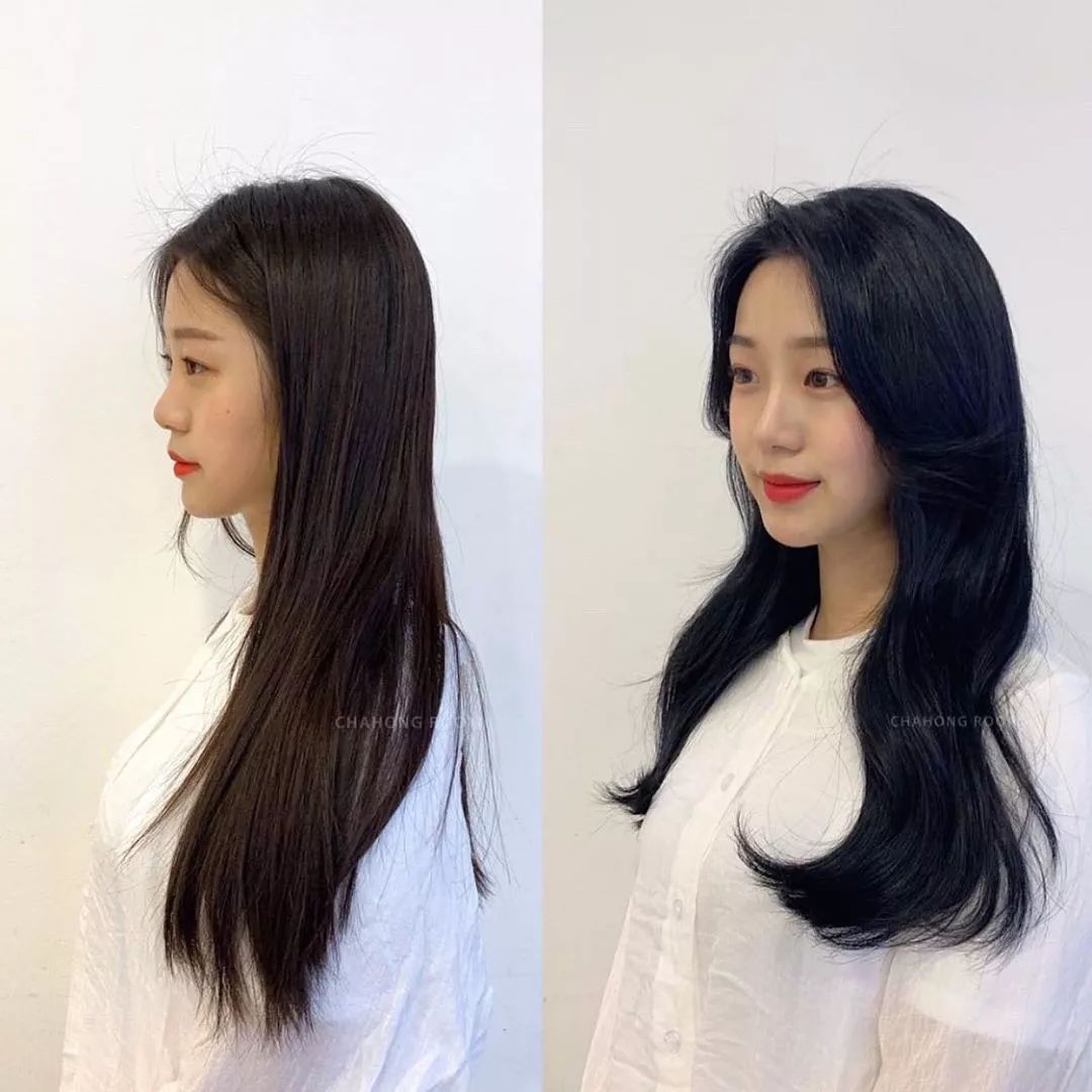 气垫烫普通理发店烫出的效果,火遍理发店