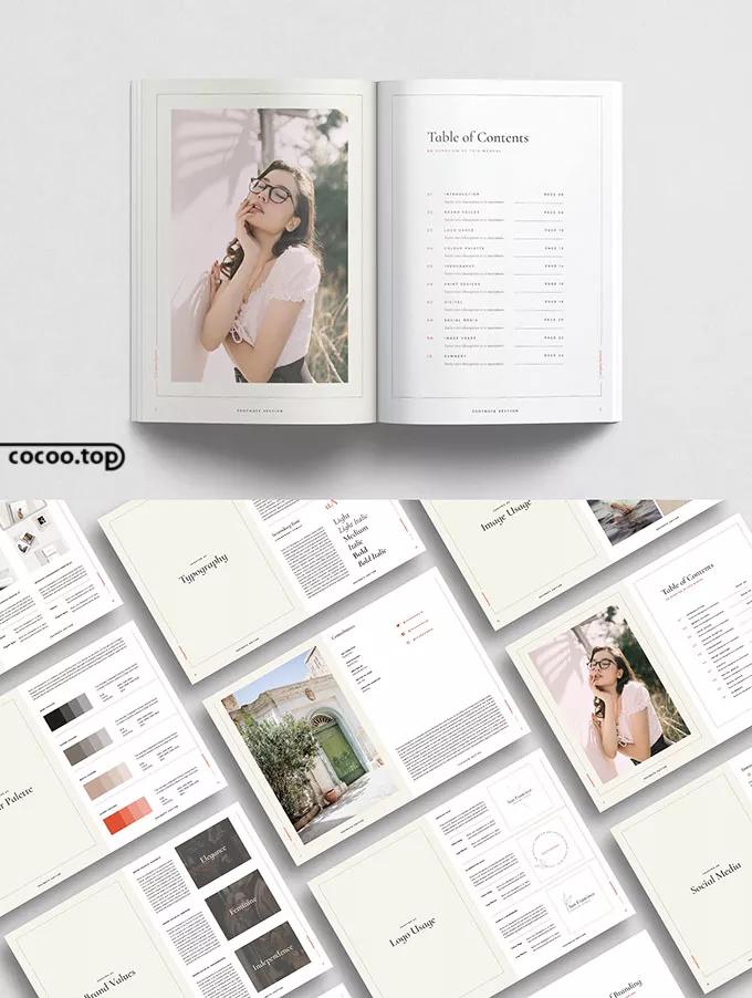 画册内页设计高级感,画册设计接单技巧