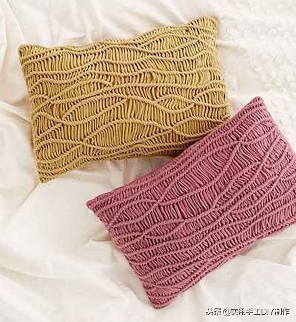 手工纯白棉绳编绳挂件,手工编绳合集名称