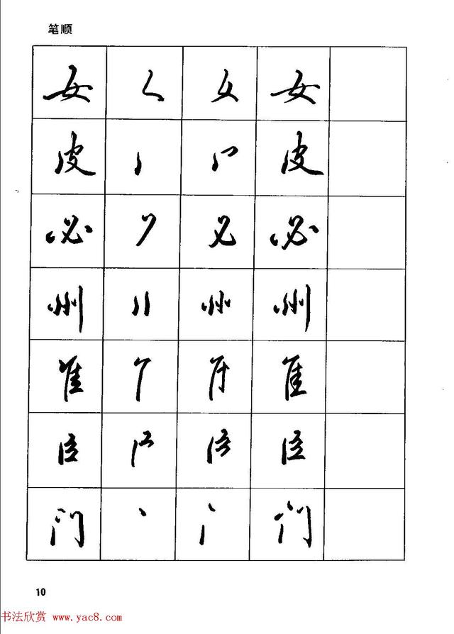 田英章钢笔行书实用技法,行书字帖钢笔田英章