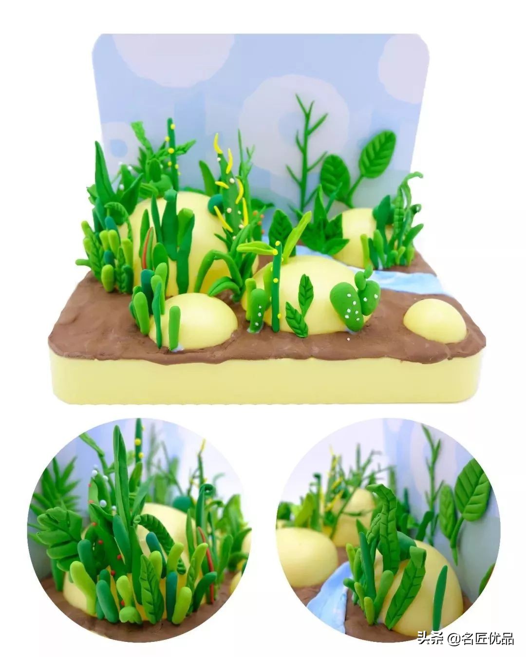 暑假主题的黏土手工,暑假有趣的手工