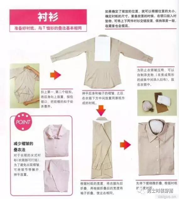 叠衣服的方法与技巧,衣服的叠法和技巧