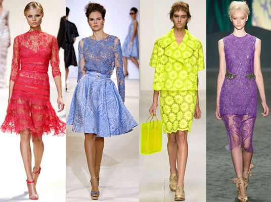 渔网袜加蕾丝裙日常穿搭,白色长蕾丝裙怎么穿好看