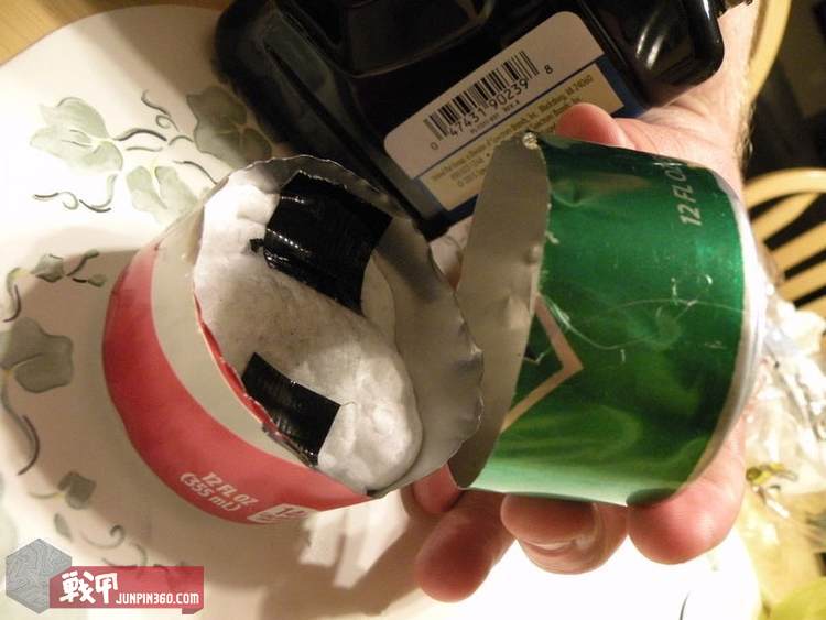 自制防毒面具的做法,自制猪嘴防毒面具