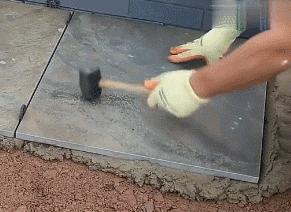 国外机器人铺瓷砖,日本铺贴瓷砖机器人