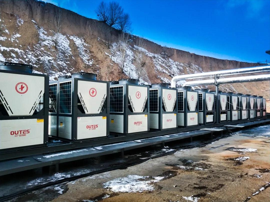 山西长治中广欧特斯空气源热泵,中广欧特斯煤改电空气能