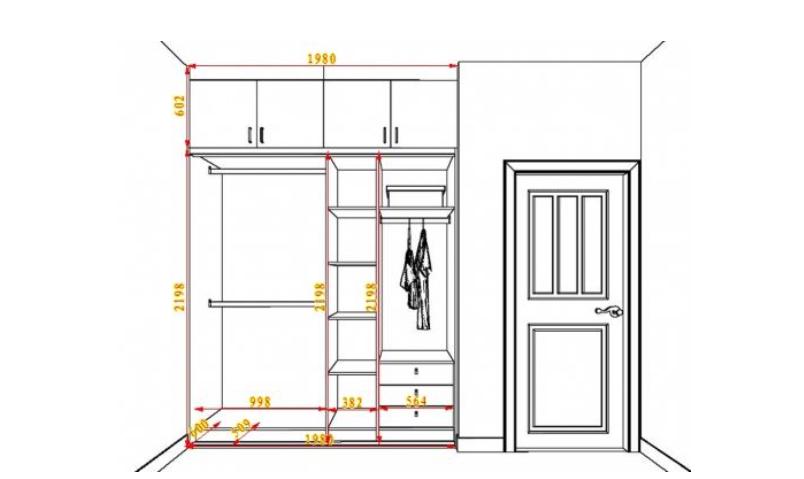 最详细的室内家具尺寸一篇全搞定,装修攻略全屋家具37个详细尺寸