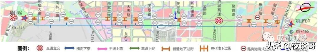 天府大道北延线有红绿灯吗,天府大道北延线改造后有红绿灯吗