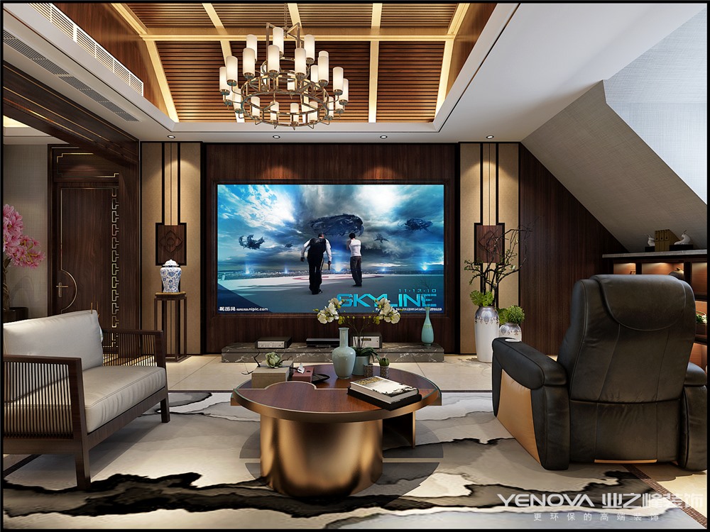 曲江金水湾175m2现代简约,小户型现代简约中式