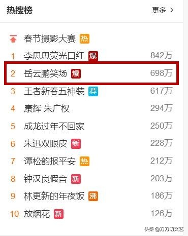 娱乐节目调侃岳云鹏的搞笑段子,岳云鹏春晚口误却成最响包袱