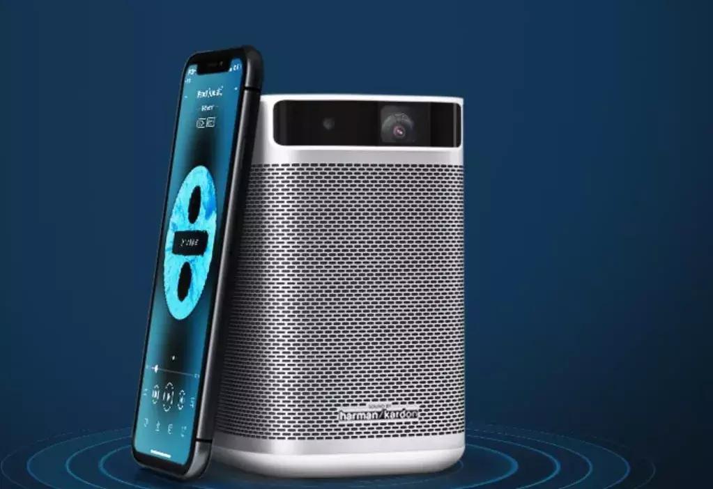 观影神器便携式家用投影仪推荐,智能投影仪家用超高清家庭影院